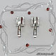 Earrings 'Easy style in silver - baguette' with natural garnets. Earrings. MaksimJewelryStudio. My Livemaster. Фото №5