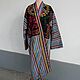 Uzbek robe made of suzane and ikat. Boho coat, caftan. CHT012. Robes. businka34. Online shopping on My Livemaster.  Фото №2