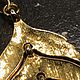Pendant, Turquoise leaf pendant, Oriflame, Sweden. Vintage necklace. Dutch West - Indian Company. My Livemaster. Фото №4