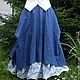 No. 016 Linen skirt boho, Skirts, Ekaterinburg,  Фото №1