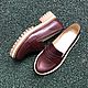  Shoes Pumps View Bordeaux beige sole. Loafers. Hitarov (Hitarov). My Livemaster. Фото №4