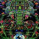 Psychedelic luminous canvas 'Royal Cobra'. Decor. anahart. My Livemaster. Фото №5