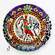 Decorative plate 'African dance' ethno style. Decorative plates. Art by Tanya Shest. Online shopping on My Livemaster.  Фото №2