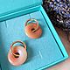 Bagel earrings, transformer earrings with pendants natural stones, Earrings, Moscow,  Фото №1