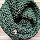 Снуд в два оборота. Шарфы. Валерия (bvalerycrochet)  (baftanievalery). Ярмарка Мастеров.  Фото №5