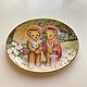 Винтаж: Винтажная тарелка Мишки Тедди, от Franklin Mint. Сувениры винтажные. Valery-vintage. Ярмарка Мастеров.  Фото №4