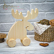 Материалы для творчества handmade. Livemaster - original item Wooden elk wooden seagulls wooden boat elephant wooden. Handmade.