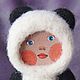 Panda Brooch. Children's carnival, Brooches, Tolyatti,  Фото №1