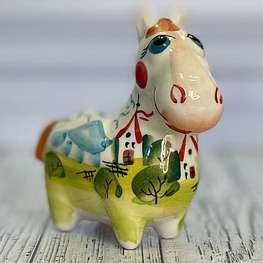Подарки к праздникам ручной работы. Ярмарка Мастеров - ручная работа Статуэтка: Лошадь Пегас, город Любви. Символ 2026 года. Handmade.