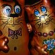 Кот и Кошка Влюблённые коты текстильная игрушка Подарок на свадьбу. Мягкие игрушки. Наталия Германова 
 Ласковые сувениры. Интернет-магазин Ярмарка Мастеров.  Фото №2