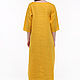 Order Amber linen a-line dress. etnoart. Livemaster. . Dresses Фото №3