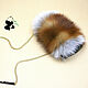 Fur kit made of fox fur ognevka. Collar and clutch bag. Collars. Mishan (mishan). My Livemaster. Фото №5