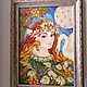 Богиня ЛАДА, витражная картина. Картины. Ирина (leliya555). Интернет-магазин Ярмарка Мастеров.  Фото №2