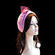 Meningite 'Pink'. Hats1. Novozhilova Hats. Online shopping on My Livemaster.  Фото №2