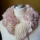  Scarf-gorget ' Roses. Aroma tenderness'. Scarves. Woolmuse Studio. Online shopping on My Livemaster.  Фото №2