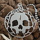 Pendant skull, Pendants, St. Petersburg,  Фото №1