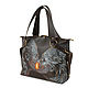 Order Medium leather bag ' Stone kiss'. Pelle Volare. Livemaster. . Classic Bag Фото №3