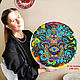 'Hamsa - an ancient talisman' hand painted plates. Decorative plates. Art by Tanya Shest. My Livemaster. Фото №6