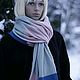 Order Cashmere scarf 'the Frosty sky'. vsevknit. Livemaster. . Scarves Фото №3