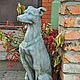 Large statue of a hound dog in the old style of Provence. Figurines. Decor concrete Azov Garden. My Livemaster. Фото №4