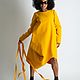 Весеннее платье-туника из кашемира - DR0090CA. Платья. EUG FASHION. Ярмарка Мастеров.  Фото №6