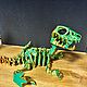 Игрушка динозавр 3d подвижная. Шарнирная кукла. HM ( handmade market). Интернет-магазин Ярмарка Мастеров.  Фото №2
