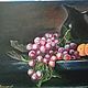 painting still life with grapes, Pictures, Novokuznetsk,  Фото №1