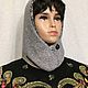 Шапка Капор Русский стиль с меховой отделкой утеплённый  с ушами. Зима. Шапки. LusyStudio. Ярмарка Мастеров.  Фото №6