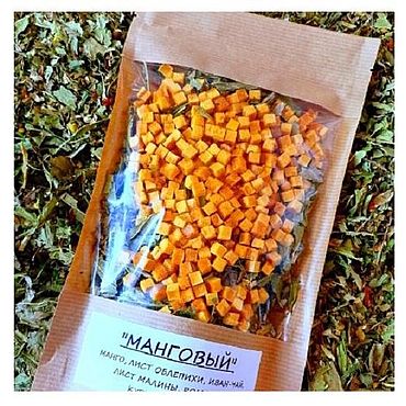 Фермерские продукты ручной работы. Ярмарка Мастеров - ручная работа Манговый чай. Handmade.