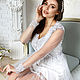 Boudoir dress " Marengo". Wedding dresses. Designer Valentina Polli. Online shopping on My Livemaster.  Фото №2