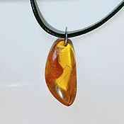 Украшения handmade. Livemaster - original item Amber pendant is a natural amulet of protection from the evil eye. Handmade.