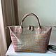 Классическая сумка из кожи крокодила. Классическая сумка. Chic bags. Интернет-магазин Ярмарка Мастеров.  Фото №2