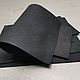 6046/26 WEGETAL BUFFALO CRUST BLACK, т.3,6-4,0 мм. Кожа. Александр (KANT36). Ярмарка Мастеров.  Фото №4