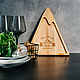 Wooden cedar menagerie for serving dishes and snacks. MG2, Scissors, Novokuznetsk,  Фото №1