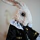 Teddy Animals: March Rabbit. Teddy Toys. Inessa Sizova (milaniyadolls). Ярмарка Мастеров.  Фото №5
