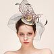  коктейльная шляпка "Тигровая лилия". Шляпы. EDIS | дизайнерские шляпы Наталии Эдис. Интернет-магазин Ярмарка Мастеров.  Фото №2