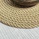 Подставка под горячее из джута. Подставка под горячее. Lacejute. Ярмарка Мастеров.  Фото №5