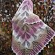 Openwork knitted shawl spokes Tenderness. Shawls. Bright Shawls by BorchankaZL. My Livemaster. Фото №5
