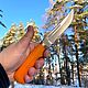 Нож Рысь. Ножи. Мастерская Русич - Подарки для мужчин! (bestklinok52) (bestklinok52). Ярмарка Мастеров.  Фото №5