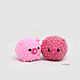Soft knitted pig amigurumi Collection ' Mini Mimi'. Stuffed Toys. Ira Pugach (pompon). Online shopping on My Livemaster.  Фото №2