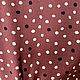 Коричневое платье в горошек из креповой вискозы. Платья. LADY SHRI (ОЛЬГА). Интернет-магазин Ярмарка Мастеров.  Фото №2