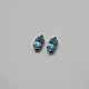 Винтажные кристаллы Swarovski 10х5 мм цвет Aquamarine, Кристаллы, Истра,  Фото №1