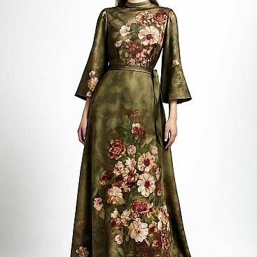 Одежда ручной работы. Ярмарка Мастеров - ручная работа Авторское платье “Renaissance”. Handmade.