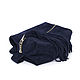 Blue Cosmetic bag travel Organizer case pencil Case suede. Travel bags. BagsByKaterinaKlestova (kklestova). Online shopping on My Livemaster.  Фото №2
