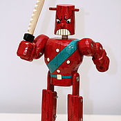 Куклы и игрушки handmade. Livemaster - original item Corporal Befar (28cm) wooden toy. Handmade.
