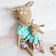 Tilda Animals: Fawn. Tilda Toys. Bunniess and friends (toys-for-kids). My Livemaster. Фото №4