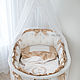 Bumpers for baby cot 4 PCs. Sides for crib. Miss Judy cotton (JuliaLepa). My Livemaster. Фото №5