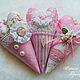 Hearts Tilda 'Pink tenderness'. Tilda Decor. Puppet world. Online shopping on My Livemaster.  Фото №2