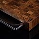Заказать Доска торцевая с гастроемкостью 30х40. Axiomwood. Ярмарка Мастеров. . Сувениры по профессиям Фото №3
