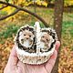 Мини ежата, Войлочная игрушка, Краснодар,  Фото №1